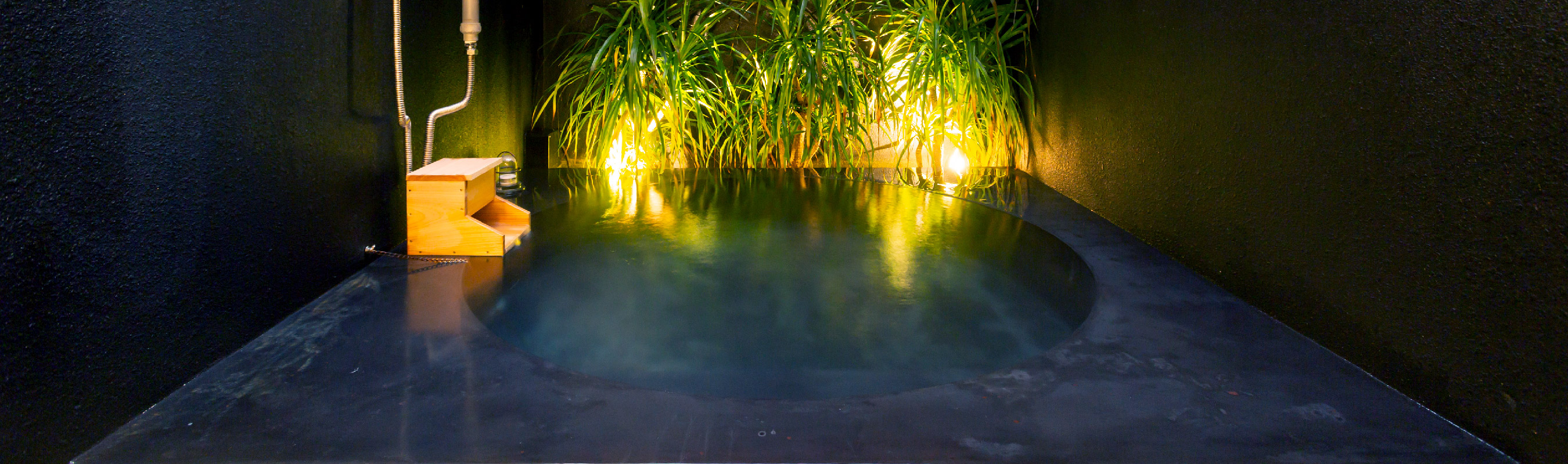 Private hot spring